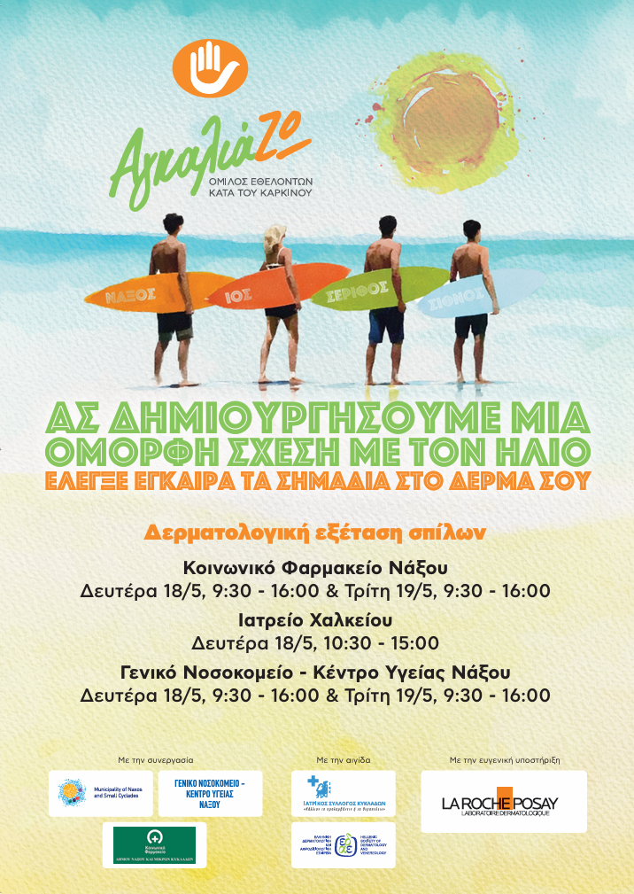 Δωρεάν Δερματολογικός Έλεγχος Σπίλων στη Νάξο